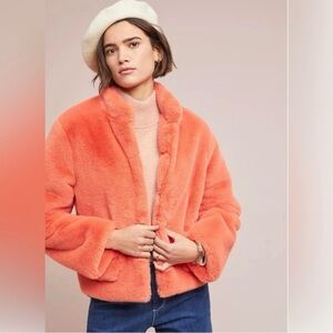 Anthropologie Dra Los Angeles Mango Faux
Fur Jacket